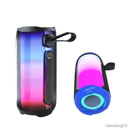 Portable Speakers New Creative Portable Outdoor Bluetooth Speaker Wireless Audio Music Player Noise Cancellation Colour Subwoofer Waterproof R230725