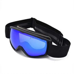 Ski Goggles Children's ski goggles snow goggles double layer anti fog cylindrical face boys and girls' outdoor sports hiking goggles HKD230725