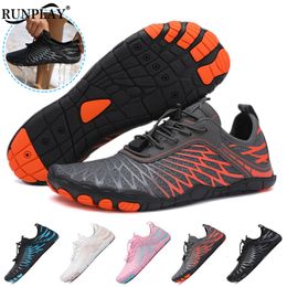 Water Shoes Men Water Shoes Women Beach Barefoot Aqua Shoes Swim Sandals Drainage Wading Shoes Quick Dry Boating Fishing Surfing Sneakers 230724