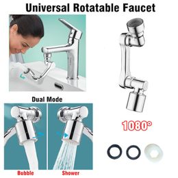 Toothbrush Holders Metal 1080° Rotation Faucet Aerator Splash Plastic Philtre Kitchen Tap Extend Water Nozzle 2224mm Adaptor Faucets Bubbler 230725