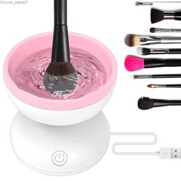 Makeup Brushes Electric Makeup brush cleaner rotating automatic fast drying low noise USB charging eye shadow brush beauty brush dryer Z230726