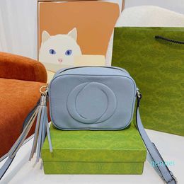 Designer -Evening Bags Leather Camera Bag Purse Fashion Crossbody Shoulder Cowhide Handbag Card Holder