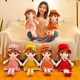 Feier Princess Cloth Doll Stuffed toy Comfort Children Doll Pillow Girl Gift