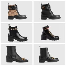 2023 Luxos Designer Marca Botas de Salto Bota Ankle Boot Salto Alto Outono Inverno Short Plataforma Vestido de Festa Bombas Bico Bicudo Bota Stiletto Antiderrapante Desgaste Botas Rebitadas