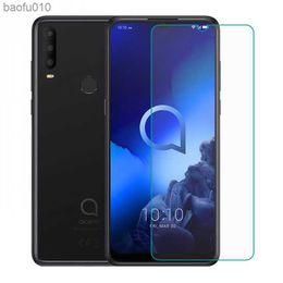 Tempered Glass For Alcatel 3X (2019) 5048U 5048Y GLASS 9H Protective Film Explosion-proof Clear Screen Protector Phone cover L230619