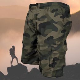 2023 Summer Mens Cargo Shorts Bermuda Cotton High Quality Hot Sale Army Military Multi-pocket Casual Male's Outdoor Short Pants