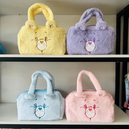 New foreign trade Stuffed toy teddy bear handbag doll machine exchange claw machine doll cute teddy bear plush bag