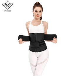 Custom XS-6X Corset Tummy Control Shapers Women Fajas Formadores Strap Shape Wear Waist Trainer With Hook And Double Belt Latex