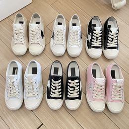 Designer Golden Shoes Women Casual Shoes Super Star Sneakers Brand Men Casual New Release Luxury Shoe Sequin Classic White Do Old Dirty Casual Shoe Lace Up