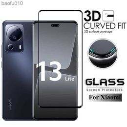 Full Cover Glass For Xiaomi 13 Lite Screen Protector For Xiaomi 13 Lite Tempered Glass Protective Phone Film For Xiaomi 13 Lite L230619