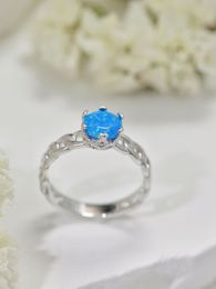 2023 Hot selling high-end Australian Treasure ring with diamond jewelry and fashionable gemstone ring in Europe and America