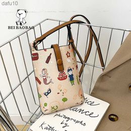 Mobile Phone Bag Small Bag Women's Summer 2023 New Trendy Fashion Ins One Shoulder Crossbody Bag Small Square Bag Zero Wallet L230704