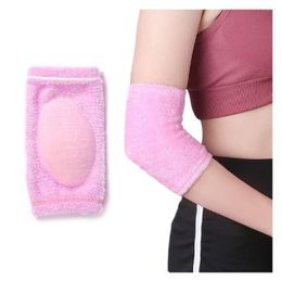 Knee Pads Feather Yarn Volleyball Arm Sleeves Adjustable Plant Gel Elbow Protector Protective Clothing Sports Wrist Strap