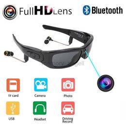 Smart Glasses 2021NEW High-definition outdoor sports video recording smart polarized sunglasses call listening to music Bluetooth glasses DVR HKD230725