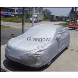 Car Sunshade CHIZIYO Indoor Outdoor Full Car Cover UV Snow Dust Resistant Protection Size S M L XL XXL Car Covers Accessories Universal x0725