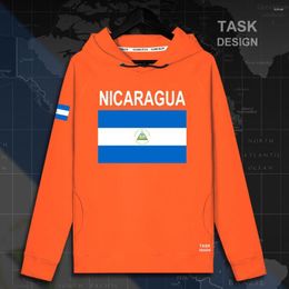 Men's Hoodies Nicaragua NIC Nicaraguans NI Mens Hoodie Pullovers Men Sweatshirt Streetwear Clothing Hip Hop Tracksuit Nation Flag 02