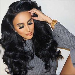 Brazilian 360 Lace Frontal Wig Body Wave Cheap Full Lace Frontal Human Hair Wigs for Black Women 360 Lace Wig with Baby Hair233n