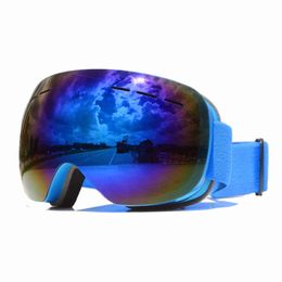 Ski Goggles Ski Goggles Winter Snow Sports Goggles with Anti-fog UV Protection for Men Women Youth Interchangeable Lens - Premium Goggles HKD230725