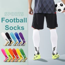 Sports Socks Silicone Sport Socks For Football Cycling Running Towel High Knee Ankle Non-Slip Breathable Kids Boy Fashion Soccer Socks 230725