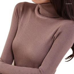 Women's Sweaters Slim Medium-long Turtleneck Sweater Thickening Female Pullover Knitting Long-sleeve Pattern 1087