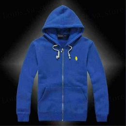 Hoodies Sweatshirts 2023 Brand Golf Hoodie Fleece Hooded Jacket Polo Cardigan Fashion Embroidery Large Size Men's Winter Pure Colour T240103