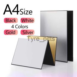 Background Material A4 photography reflector black and white tricolor photography prop commercial fill light photography accessories x0724