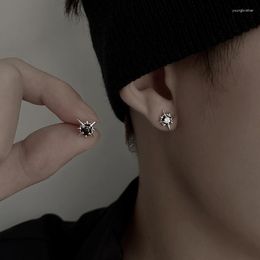 Stud Earrings Fashion Zircon Star For Women Men Punk Jewellery Gift Pendientes Eh2046