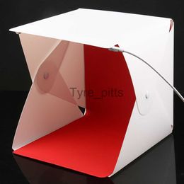 Flash Diffusers lightbox Photography Studio Lighting 24*24*22cm Portable Photo Mini softbox Dimmable Led light Box Backdrop Shooting Tent Kit x0724 x0724