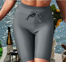 Yeni Varış Plus Boyut Kısa Kadınlar Yüzme Bikini Dip AST4180793