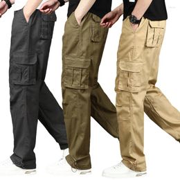 Men's Pants Mens Tactical Male Cargo Overalls Army Big Size Heavy Duty Casual Multi Pocket 5XL Autumn Spring Hombre Sports Sweatpants