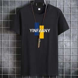 Men's T Shirts T-Shirt 2023 Summer O-Neck Short Sleeve Fashion Cotton Shirt For Men High Quality Clothes Casual Unisex Tee