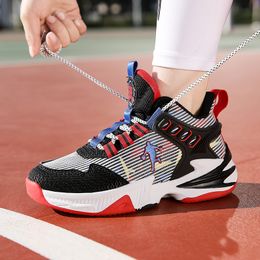 Ragazzi uomini Mesh scarpe da basket 2023 nuove scarpe da ginnastica per bambini di marca per bambini all'aperto scarpe sportive antiscivolo calzature scarpe Basket Sport