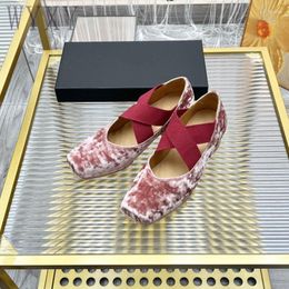 Dress Shoes Spring And Autumn Women's High Heels Square Head Thick Heel Casual Single Suede Elastic Fashion Party Woman 2023
