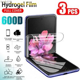 3pcs HD Hydrogel film screen protector For Samsung Galaxy Z Flip soft protect film For Samsung Z Flip4 Flip3 Phone Protect Film L230619