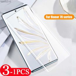 3/2/1Pcs For Honour Magic 3 pro plus 4 lite screen protector phone For Honour 70 60 50 SE pro Tempered glass protective film L230619