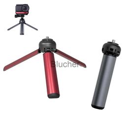 Tripods Lightweight and powerful multifunctional aluminum alloy tripod suitable for DJI Pocket 2 Gopro Insta360 One R X3 motion camera x0724