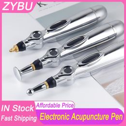 Electronic Acupuncture Pen Electric Accupuncture Laser Therapy Heal Massage Meridian Energy Pen Relief Pain Tools Body Massager