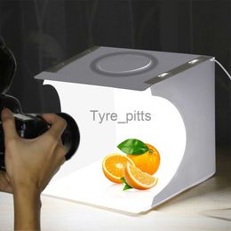 Flash Diffusers 20cm Folding Lightbox Photography LED Light Room Adjustable Brightness 3 Light Modes Shooting Tent Box With 6 Colour Backdrops x0724 x0724