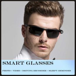 Smart Glasses 2021New Smart Glasses FPV Video Glasses Video Glasses wearable DVR Recorder Mini Portable Sports Sunglasses First-person phone HKD230725