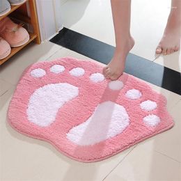 Carpets Toilet Absorbent Mat Carpet Bathroom Entrance Door Foot Furry Decoration Nordic Floor Bedside Mats