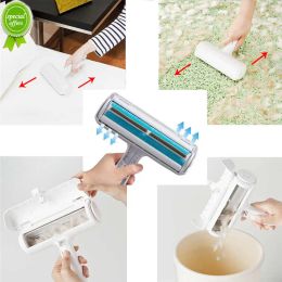 PET HAIR Roller Remover Lint Brush 2 -Way Dog Cat Comman Narzędziem Wygodne czyszczenie pies kota pędzel baza pędzla zwierzę zwierzęta narzędzie do usuwania włosów