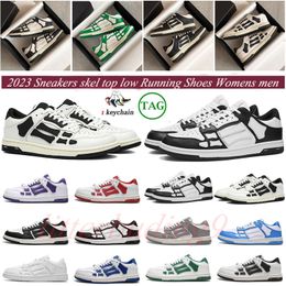 2023 Low Casual Shoes skel top low Sports White Light Grey Black Purple White Green blue Men Women Trainers Sneakers with box