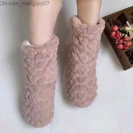 Sneakers Children's winter flooring boys girls thick warm pipes non slip indoor cotton plush home women's slipper platform boots Z230725