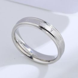 Cluster Rings Buyee 925 Sterling Silver Sweet Ring Women Excellent White Roman Finger For Woman Man Small Size Jewellery Circle