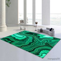 Carpets Modern Fashion Marble Living Room Carpet Bathroom Corridor Anti-Slip Carpet Home Bedroom Children's Bedside Decorative Floor Mat R230725