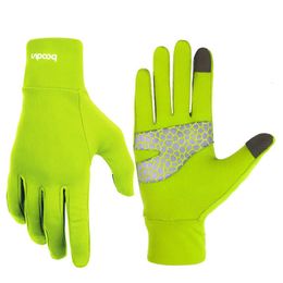 Ski Gloves BOODUN Winter Touch Screen Windproof Ski Gloves Men's Running Ski Board Gloves Bicycle Outdoor Sports Gloves 230725