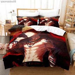 My Hero Academia Bakugou Katsuki Duvet Cover Cartoon Bedding Sets Kids Adult Bed Set Case 2/3 Pcs Quilt Comforter Covers L230704