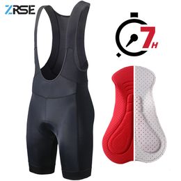 Cycling Bib Shorts ZRSE Bretelelle Men Cycling Bib Shorts Bike MTB Pads Clothes Bicycle Clothing Tights Outfit Suit Summer Bretele Male 7 Hour 230724