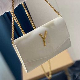 Y Letter Chian Designer Bag Women Envelope Shoulder Bags Purse Leather Luxury Handbag Flip Cloud Messenger Bag Purses Crossbody Bags 230615