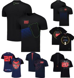 Moto Racing 2023 Team T-shirt Motorcycle Rider Casual Polo Shirt T-shirt Summer Motocross Jersey Race Fans Short Sleeve T-shirts